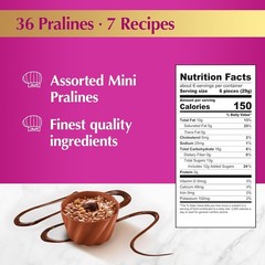 Elegant 6.2 oz Assorted Chocolate Pralines Gift Box – Ideal for Any Occasion