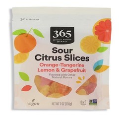 Whole Foods Market, Citrus Gummy Slices, 7 Ounce – Pack Of 2