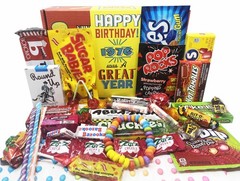 RETRO CANDY YUM ~ 1976 49th Birthday Gift Box Nostalgic Candy Mix from Childh…