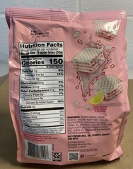3 Pack Glutino Pink Lemonade Wafer Bites Gluten Free 7oz BB 7/13/26