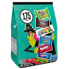 Hershey Assorted Fruit Flavored, Halloween Candy Bulk Bag, 62 Oz (175 Pieces)