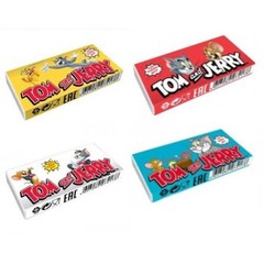 Super SET bubble gum – Tom and Jerry – white, red, blue, yellow – 20pcs