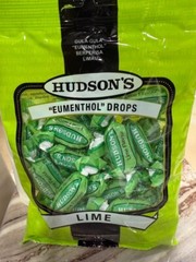 Hudson’s Eumenthol Drops Candy Soothing Refreshing 100g – 4 Packs