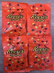 Reese’s Pieces Peanut Butter In Crunchy Shell Candy, Bag 5.3oz 4 Pack