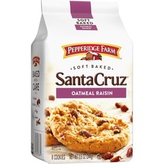Pepperidge Farm Santa Cruz Soft Baked Oatmeal 8.6 Ounce (Pack of 1), brown