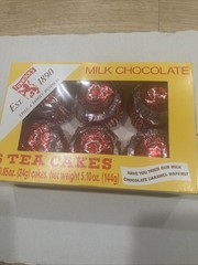 Tunnock’s Milk Chocolate 6 Tea Cakes 5.10oz 12 Packages Made In Scotland
