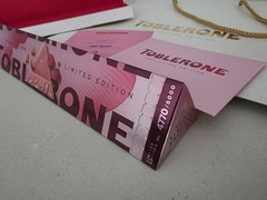 Toblerone Pink Crush Limited Edition Bar #4770 of 6000 Sold Out & RARE!