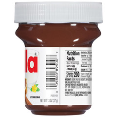 Nutella Hazelnut Spread with Cocoa – Creamy Breakfast Favorite, 13 oz Jar