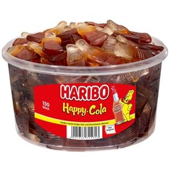 Haribo Original Happy Cola, 150 pcs Large