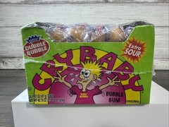Cry Baby Multiple Flavor Bubble Gum Sour Assorted, 24 Count 2.51 LB