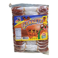 Spoon Cuchaleta – Tamarind Flavored Candy with Chili: Tamarindo 24 Pc 8.46-oz