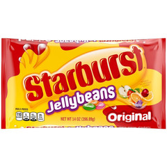 STARBURST Original Jelly Beans Gummy Candy, 14 oz Bag 14 Ounce (Pack of 1)