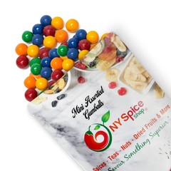 Premium Mini Assorted Gumballs – Colorful Chewy Bubble Gum, Bulk Candy Treats