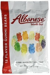 Albanese 12 Flavor Gummi Bears (1-Bag)