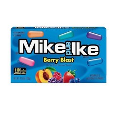 Mike and Ike Candy, Berry Blast, 4.25oz Box, Pack of 1
