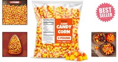 Bulk 2-Pound Classic Candy Corn with Real Honey – Perfect for Fall Celebrations