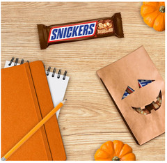 SNICKERS Full Size Milk Chocolate Candy Bars 1.86oz, 48 Count