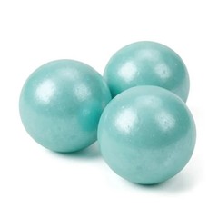 Premium Turquoise Shimmer Gumballs – Cotton Candy Flavor Bulk Bubble Gum Fresh