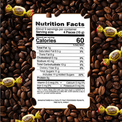 Coffee Delight Hard Candy – Pack of 50 Gluten Free Coffee-Flavored Candies Made