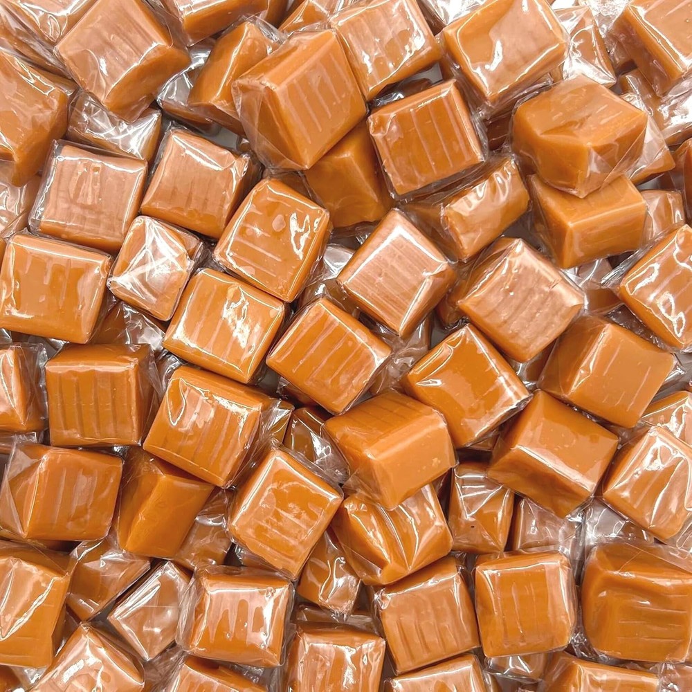 Caramel Cubes Candy | Individually Wrapped | 1LB, 2LB, 3LB | Free Shipping!