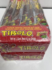2 – Zumba Pica Tirolo Tamarind Candy Straws Chewy Mexican Sweet & Spicy 10 Count