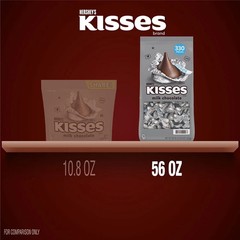 Hershey’s Kisses Milk Chocolate Candy 330 Pieces 56 Oz (1.58 kg)