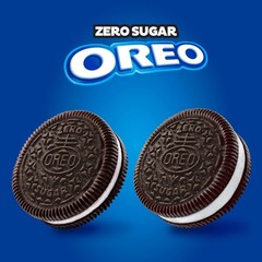 OREO Zero Sugar and OREO Double Stuf Zero Sugar Chocolate Sandwich Cookies Va…