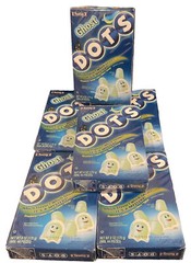 Tootsie Limited GHOST DOTS MYSTERY Assorted Flavored Gumdrops Box Candy 6 oz NEW