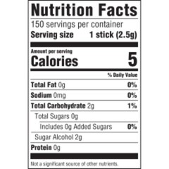 EXTRA Polar Ice Sugarfree Gum, 15 Sticks (Pack of 10)