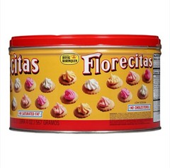 Royal Borinquen 🌸 Florecitas Iced Gems Cookies 20 oz Tin