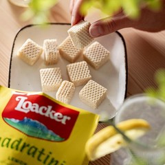 Lemon Wafer Cookies – Quadratini 250g | Delicious Crunchy Snack Treats