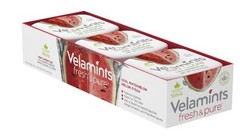 Velamints Fresh Cool Watermelon Sugar Free Mints Tin 28 Count (Pack of 6)