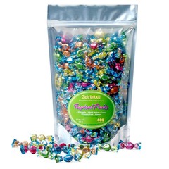 Italian Mini Hard Candies Tropical Fruits 14 Oz, Approx. 400 Count – Vegan