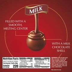 Experience Richness with Lindt Milk Chocolate Truffles – 15.2 oz Bag, Kosher