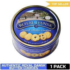 Royal Dansk Danish Butter Cookies, 24 Oz. (Pack of 1)