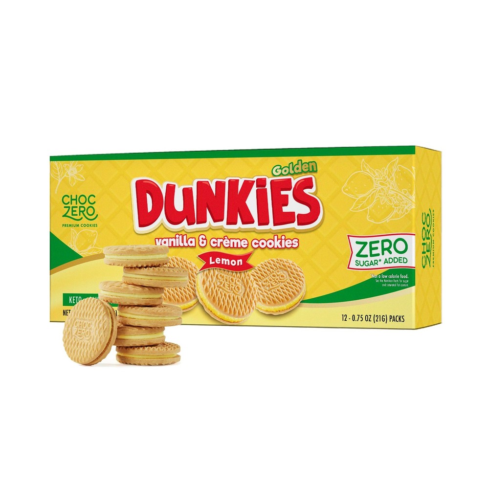 Lemon Dunkies – Sugar Free Lemon Sandwich Cookies, Keto Friendly, Gluten Free…