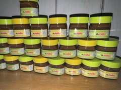 Lot Of 25 Nutella Mini Jar Hazelnut Spread 1.05 OZ Each Ferrero New Sealed