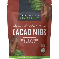 Organic Cacao Nibs, Unsweetened, 1 LB (454 g), Keto Friendly, Vegan, Non-GMO,…