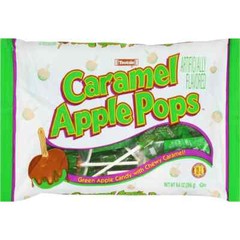 Tootsie Caramel Green Apple Pops – Made with Real Caramel – 9.4 oz Bag – NEW