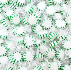 Starlight Spearmint Mints | 1 Pound Bag – 1 (Pack of 1), White & Green