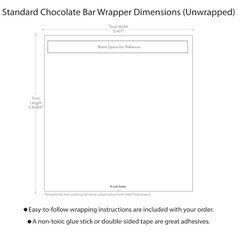 25 Pack Personalized Father™s Day Chocolate Candy Bar