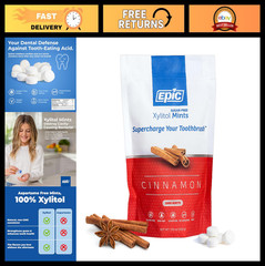 Sugar-Free Cinnamon Xylitol Mints – 1000 Pieces, Aspartame-Free Breath Freshener