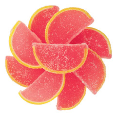 Pink Grapefruit Slices Gummy Sweet Item Weight 4oz-5lb