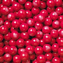 Bubble Gum Balls – Hot Chew Cinnamon, 5 lb bag