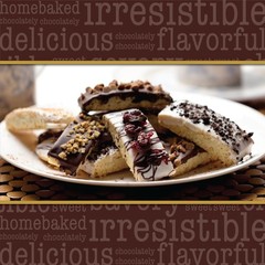 Barnetts Fathers Day 5 Chocolate Biscotti Gift Basket, Cookie Baskets Food Gi…