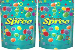 Wonka Spree Original Hard Candy, Resealable Bag, 12 Ounce Bag Full Size (Pack of