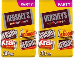 Perfect for Occasions: 30 oz Miniatures Assorted Chocolate Candy Pack