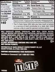 M&M’s Milk Chocolate Candies Red, White, Blue Mix Pantry-Size, 62 Ounce
