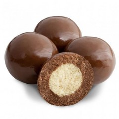 Tripple Dipped Milk chocolate Malt Balls Premium Quality – 1-lb by Nuts N More