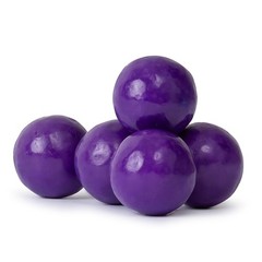 PURPLE GUMBALLS GRAPE FLAVORED 1in ~ Juicy grape fun ~ 3/4LB – 12OZ ~ SHIPS FREE